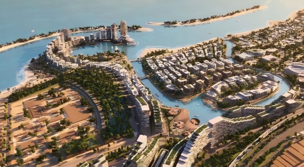 پروژه مرکز شهر الخویر با 40 برج 35  الی 40 طبقه